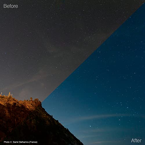 Haida 52MM Clear-Night Filter Light Pollution Source Reduction for Sky/Star Clear Night