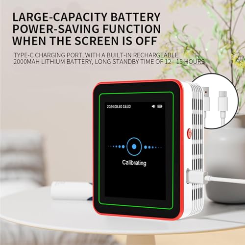 [Australia - AusPower] - 18 in 1 Air Quality Tester for Home, Indoor Air Quality Monitor, with Air Quality Index, CO2, HCHO, TVOC, PM5.0, PM0.3, PM1.0, PM2.5, PM10 etc, Support Data Storage and 