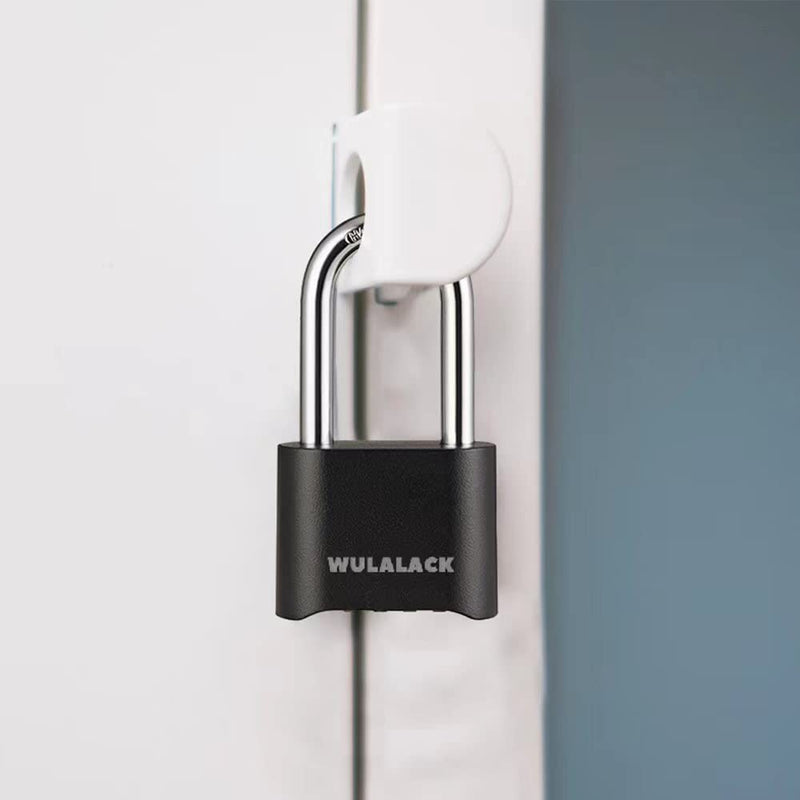 [Australia - AusPower] - Outdoor Combination Lock, Heavy Duty Weatherproof Pad Locks with Code, Resettable Padlock Combination for Sheds Fence, Gate Hasps, Storage Unit Long Shackle 