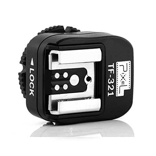 Pixel TF-321 Pixel e-TTL Flash Hot Shoe to Pc Adapter for Canon DSLRs and Flashguns