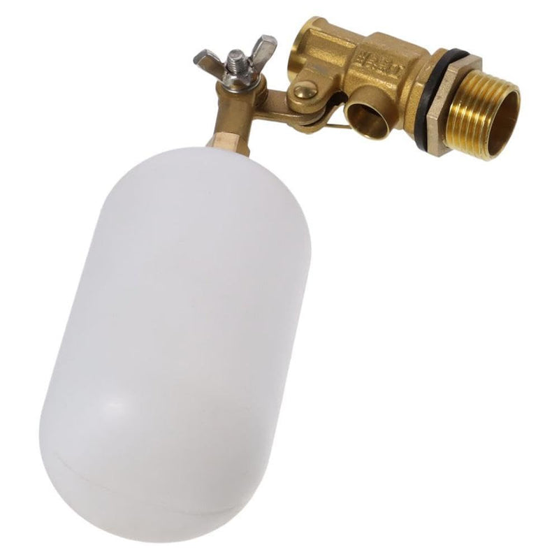 Float Valve 2pcs Adjustable Arm Durable White Float Ball Valve Float Accessories PVC Water Float Valve Water Tank
