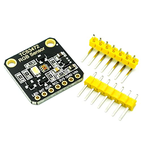 Hailege 3pcs TCS34725 TCS-34725 RGB Light Color Sensor Color Recognition Module RGB Color Sensor with IR Filter
