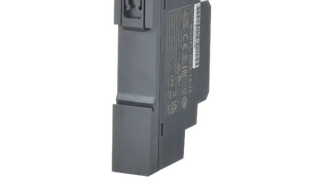 DIN Rail Power Supply 15W 12V 1.25A MeanWell HDR-15-12 DIN Rail Transformer (Pack of 2) black HDR-15-12 (Pack of 2)