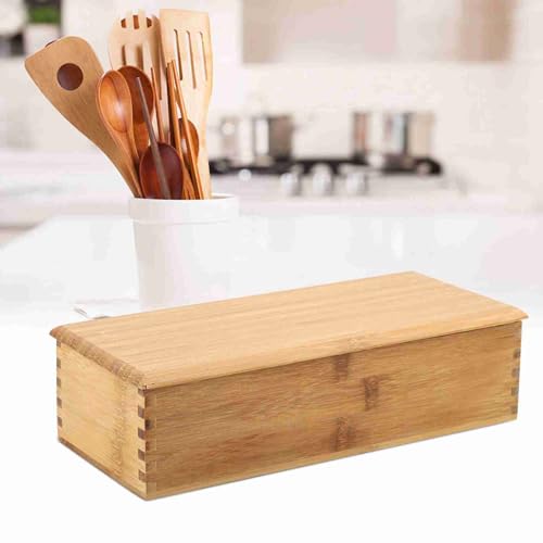 Aqur2020 Japanese chopstick holder storage box with a sleek design, perfect for organizing chopsticks on a table or countertop.