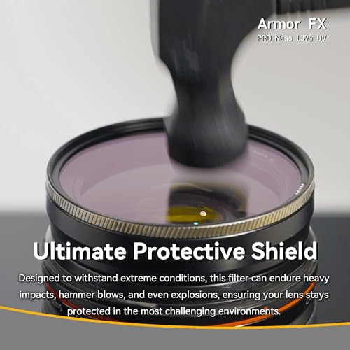 NiSi - 46mm Armor FX L395 UV - Impact-Resistant Lens Protection Filter