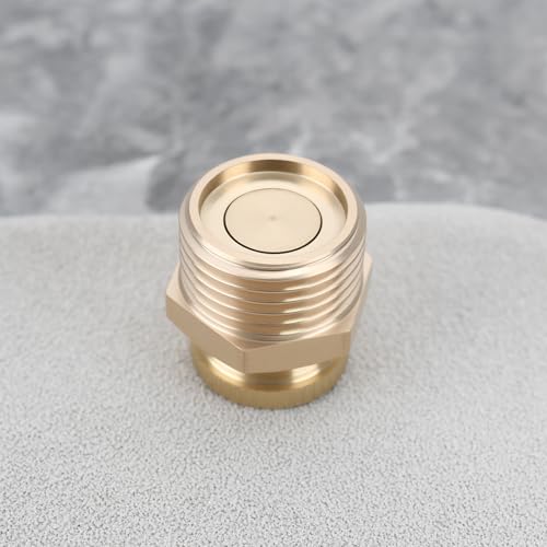 2pcs 3/8"BSPP Male Thread Air Compressor Drain Valve 9mm ID Brass