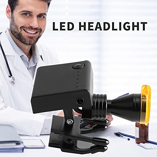 [Australia - AusPower] - 5W High Brightness Light Surgical LED Headlight Headlamp with Optical Filter DY-011 