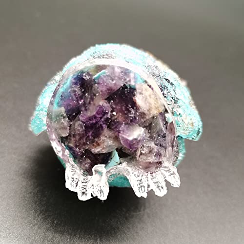2.4" Natural Crystal Owl Statue Reiki Healing Animal Figurines 7 Chakra