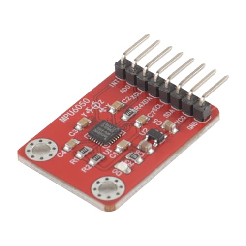 MPU6050 6-Axis Gyroscope Accelerometer Module with 16 Bit AD Converter Digital Motion Processor DMP IIC Interface