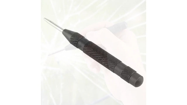 Ausla Automatic Centre Punch 12.7 mm HSS | Automatic scribing tool, HRC58°-65°, 130 mm, for metal processing