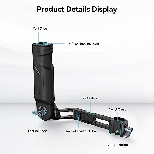 SmallRig Plastic Sling Handgrip for DJI RS 4 Mini/3 Mini, Lightweight Handle