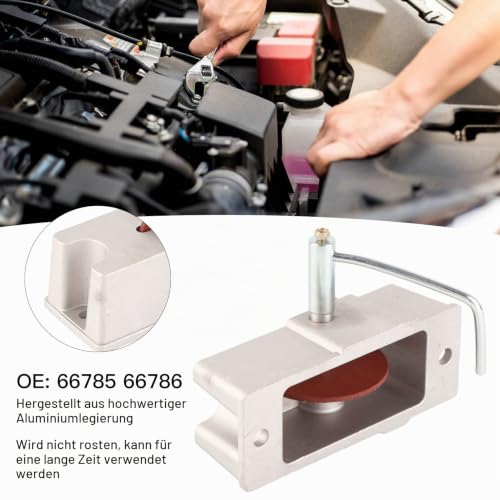 Manual Piston Ring File, Piston Ring Filter, Piston Ring Grinder 66785 66786 Carbide Sanding Disc with 120 Grit Aluminum Alloy for Re