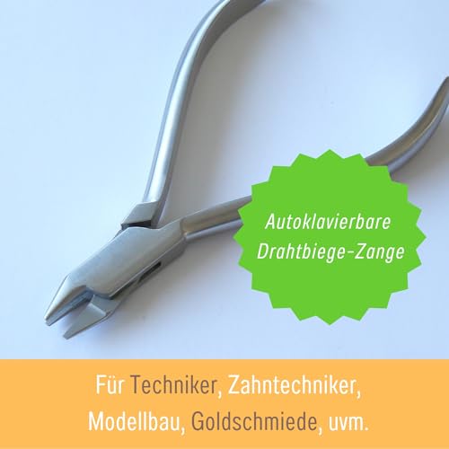 Wire Pliers Three-Finger Pliers 0.7 mm Wire 13 cm Wire Bending Pliers | For technicians and crafts