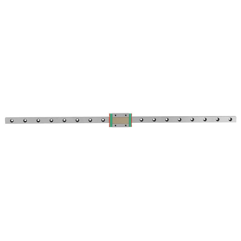 Miniature Linear Guide Rails, 1pc MGN12H Miniature Linear Rail Guide 450mm Length 12mm Width + Sliding Block