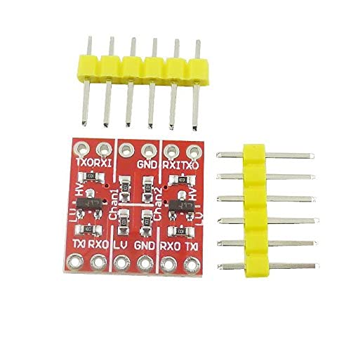 2 Channel IIC I2C Logic Level Converter Bi-directional Conversion Bidirectional Module 3.3V to 5V Switch Pack of 5