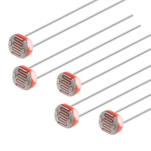 30 x LDR 5528 GL5528 5mm Photoresistors | Light dependent photoconductor, photo light sensitive 30 Stück