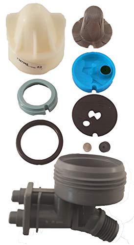 Soft Water Supply OEM nozzle and venturi kit with clips and O-rings for water softeners