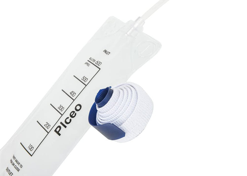 [Australia - AusPower] - Depot with Clear 600ml Drainage Bag, Twist Drain Valve, 24 Inch Tubing,nephrostomy Bag (2) 2 