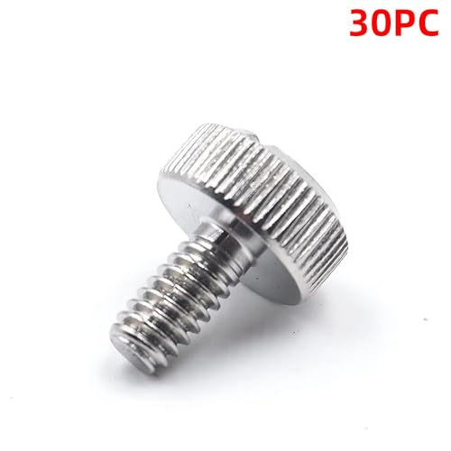 ONHUMILLION 30-pack stainless seat screws, 1/4-20 set screws for Harley models 1996–2017