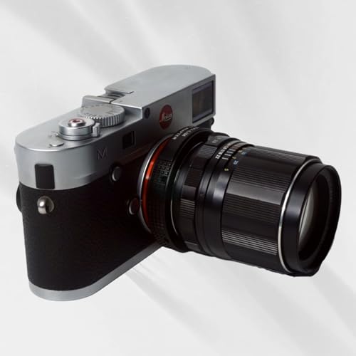 PHOLSY Lens Mount Adapter Compatible with M42 42mm Lens and Leica M Camera M42 to Leica M