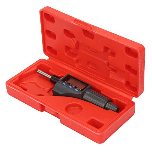 [Australia - AusPower] - Digital Micrometer Head 0.001mm 0-25mm Electronic Micrometer Head Support Unit Convert Micrometer High Precision Measuring Tool 