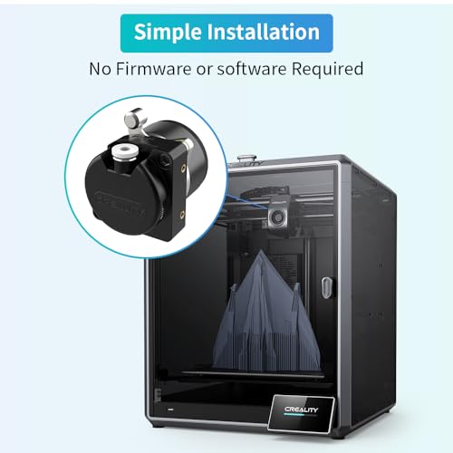 Creality Official K1 MAX Extruder Upgrade Accessory, Dual Gear Design Provide Smooth and Precise Feeding, Compatible with Creality K1 / K1 MAX / K1C / K1 SE/Ender 3 V3 Plus/Ender 3V3 3D Printers