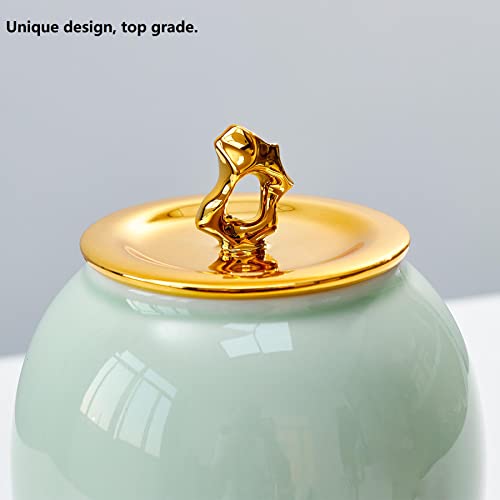 Butterfly Medium Urns for Human Ashes Female/Women/Mom Green Butterfly