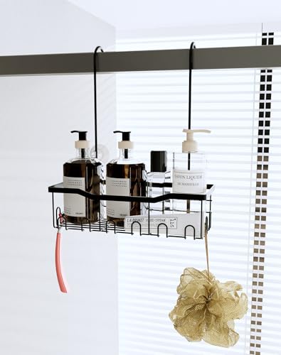 Slizy Hanging Shower Rack, Black