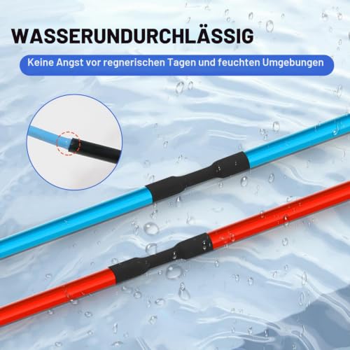 4:1 Heat Shrink Tube, 2 m Length, Black Heat Shrink Tube with Adhesive, Heat Shrink Tube, Waterproof for Cable Insulation, Repairs, Cable Bundling, Marking, Wire Connection (Diameter 24 mm, 2 | Schrumpfschlauch Wasserdicht für Kabelisolierung/ Reparatu...