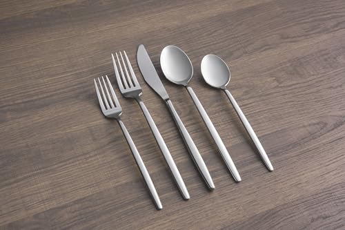 Cambridge 352020R Zalika Mirror 20-Piece Flatware Set 20 Count