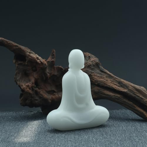 Faceless Buddha Statue - No Face Buddha Figurine White
