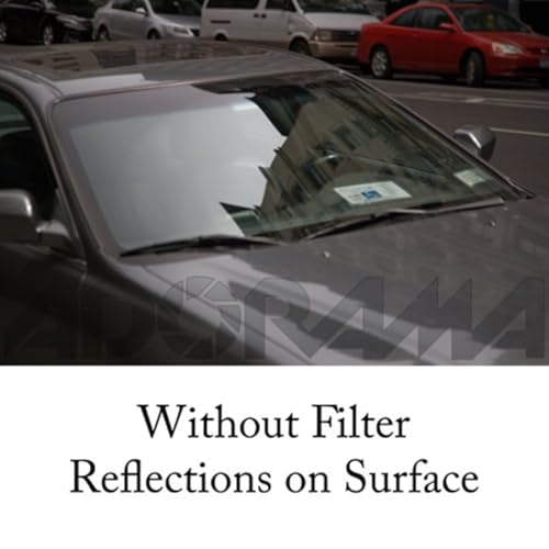 Hoya Circular Polarizer Filter (HRT CIR-PL UV) – 62mm Polarizing Filter with UV Absorbing Glass, High-Rate Transparency Film for Camera Lens – Multi-Coated Aluminum Frame & Water Resistant