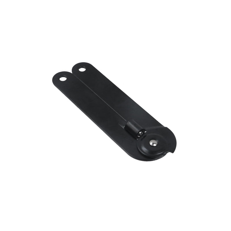 6 Pcs 180 Degree Rotatable Support Hinges, 9" Folding Lid Support Hinges for Furniture Cabinet Cupboard Box Jewellery Gift Door Hardware Locks Box Makeup Stool Folding Chair, Black 6 Pcs