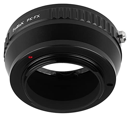 Fotodiox Lens Mount Adapter Compatible with Pentax K Mount (PK) SLR Lens on Fuji X-Mount Cameras Standard