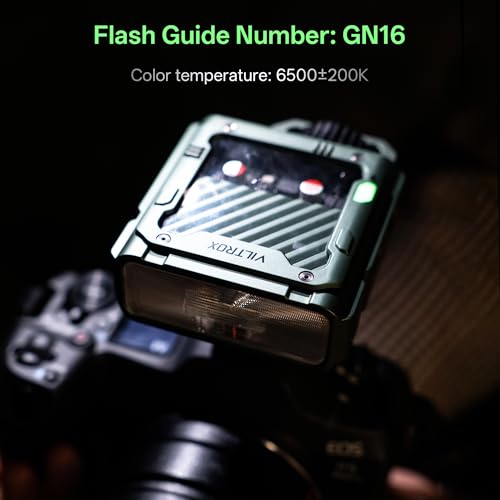 VILTROX Spark Z3-N TTL Camera Flash for Nikon Compact Speedlite Spark Z3-N-Green