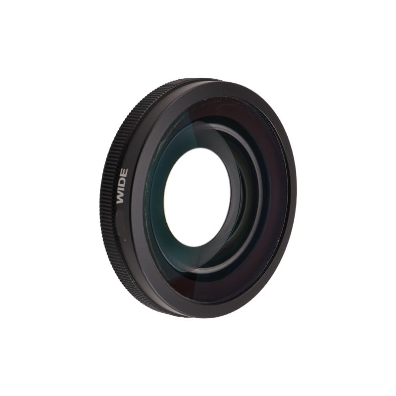 Coyktonty Wide-Angle Lens for DJI Osmo Action 6,HD Optical Glass with 2-Layer Coating 185° Ultra-Wide View Scratch-Resistant Lightweight