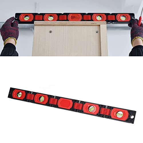 FTVOGUE folding level ruler with two bubble levels for construction, carpentry, and DIY measuring