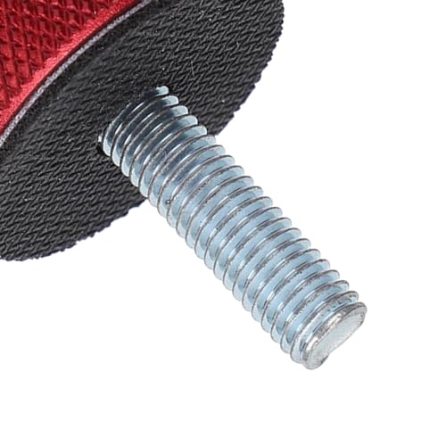 Pissente red M8 1.25 hard top quick removal thumb screws, 8-piece set for 2-door and 4-door vehicles
