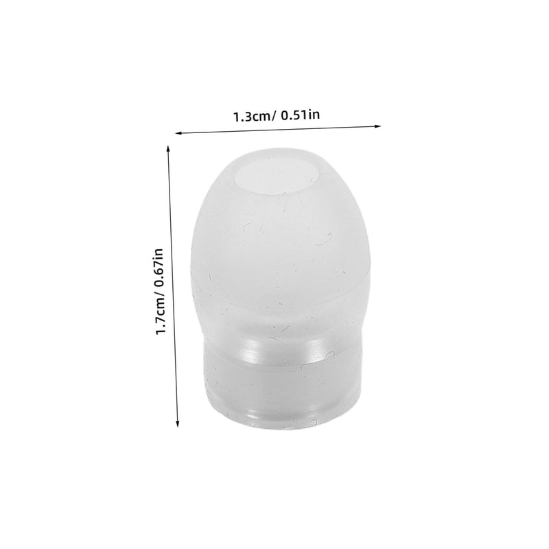 COLLBATH Pack of 2 Soft Ear Plugs Replacement Parts with Thread Stethoscope Earphones Attachments for Comfortable Fit Durable Noise Isolating Suitable for Medical Examination and Everyday Use