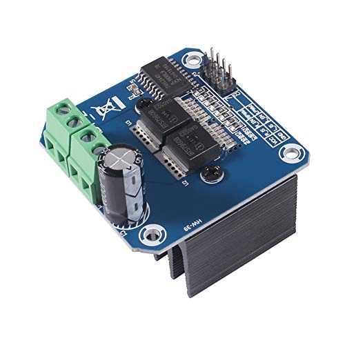 BTS7960 43A Dual H-Bridge Stepper Motor Drive Current Limit Control Semiconductor Cooling PWM for Smart Car Motor Drive Arduino (3 Pieces) 3 pieces.