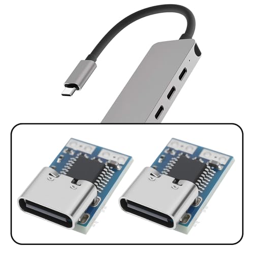 EMSea 4 Pack PDC004 USB-PD USB C IP2721 to DC 20V Max 5A Compatible with Electrical Projects with a USB-C Input PDC004 USB-PD to DC 20V