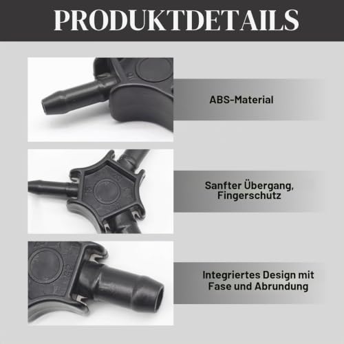 Multi Calibrator Deburring 16-20-25 mm for Multilayer Composite Pipes, Precise Calibration Tool Aluminum Composite Pipe for Installations, Composite Pipe Calibrator and Deburring Tool for PEX-AL-PEX, Calibration Tool