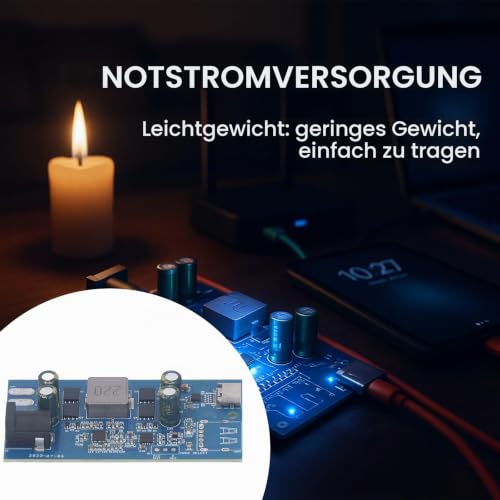 Fast Charging Module USB C, 100W Universal Full Protocol Pd Qc Fcp Scp Afc Sfcp Pe Fast Charging Module Sw2303 Pl5501 Buck Boost Charging Card, Type-C Output