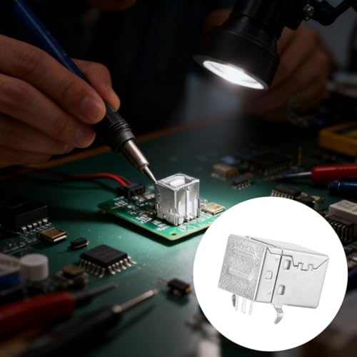 4 Stück 4-polige USB-Typ-B-Buchsen, USB-Typ-B-Buchsen, Für Drucker-Projektor-Platine