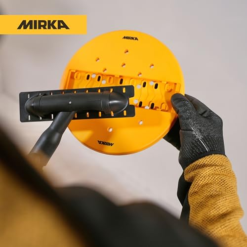 Mirka DecoSander swivel assembly, 180-degree flexible sanding head replacement part for wall and ceiling pole sander