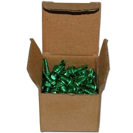 [Australia - AusPower] - Skywalker #10 Self-Tapping Hex/Phillips/Slotted/Square Head Ground Screws (Box of 100 in Green) 