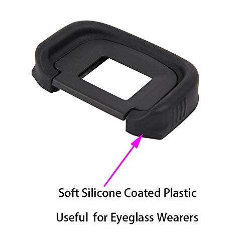 [Australia - AusPower] - EG Eyepiece Eyecup Viewfinder Eye Cup for Canon EOS 5D Mark III 5D Mark IV /7D 7D Mark II /1Dx Mark II 1Ds Mark III 1D Mark IV 1D Mark III / 5DS R 5DS Camera (2-Pack), ULBTER Eyecup Hot Shoe Cover 