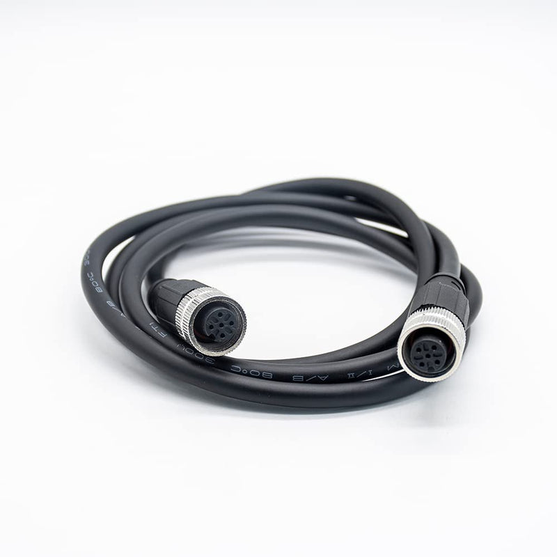 [Australia - AusPower] - M12 Connector 5 Pin A-Code Female to Female Double Ended Cable 1M/3.3ft 5 Pin A-Code Female to Female 1M/3.3ft 