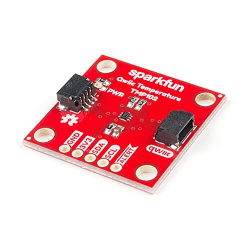 [Australia - AusPower] - SparkFun Digital Temperature Sensor - TMP102 (Qwiic)-Compatible with Arduino and other Single-board computers Easy-to-Use I2C sensor Plug-and-Play breakout board Runs from 1.4-3.6V input Use with 3.3V 