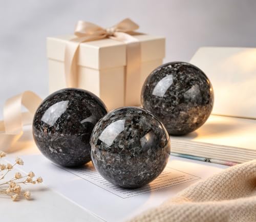 Large Yooperlite Crystal Sphere Healing Stone Ball Decorative Gemstone Orb 70-80MM/2.7-3.1"